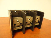 68153, GOULD SHAWMUT, USED COPPER POWER DISTRIBUTION BLOCK