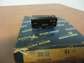 BZ-RX, MICRO SWITCH, BASIC SWITCH PLUNGER, 15A 480V
