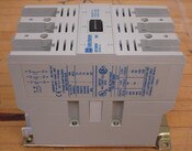 CE15NN3 CUTLER-HAMMER, AC MAGNETIC CONTACTOR SERIES A1, 3 POLE, 3 PHASE, 140 AMP 600V. WITH COIL 9-2756-1 120V 60Hz / 110V 50Hz, USED CLEANED AND TESTED