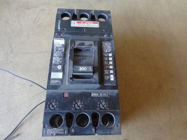 SIEMENS ITE BREAKER FJ63B200