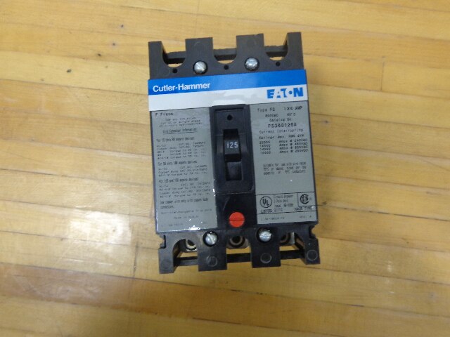 CUTLER HAMMER CIRCUIT BREAKER FS360125A