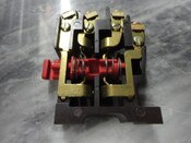 KPMA-1, JOSLYN CLARK / SYLVANIA, UNIVERSAL POLE KIT, RED PLUNGER, 1 NORMALLY OPEN AND 1 NORMALLY CLOSED CONTACT, NON-OVERLAP CONTACTS, CLOSED TOP, CONTACT BLOCK, KPMA1- NEW SURPLUS