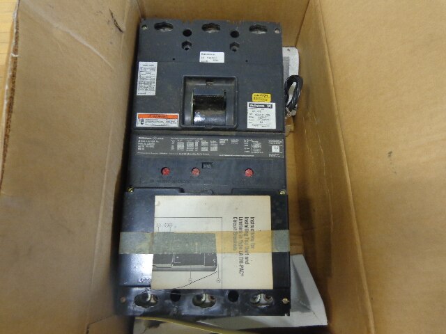 WESTINGHOUSE LA TRIPAK CIRCUIT BREAKER LA3400PRF 83E3625